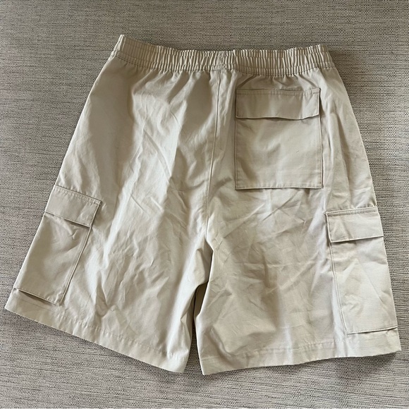 Nike Club Woven Cargo Shorts Men’s Size Medium Beige Tan Khaki Athletic Pockets - Picture 4 of 8